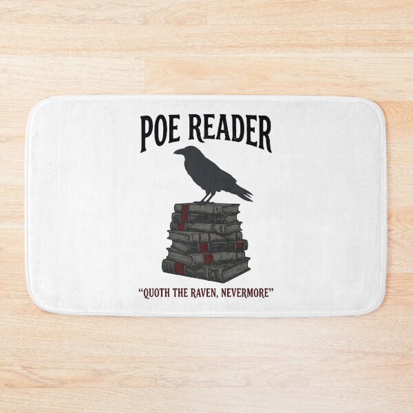 Item preview, Edgar Allan Poe Reader Raven Stack of Books Gothic designed and sold by Fenay Designs.