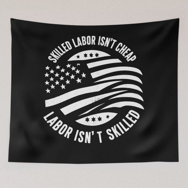 Item preview, Skilled Labor Flag Pride designed and sold by SiarheiYur.
