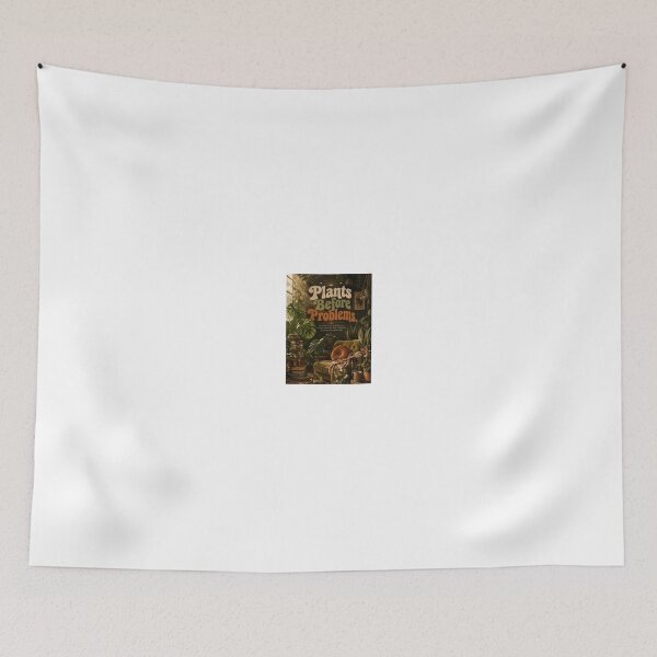 Item preview, Plants Before Problems Retro Botanical Wall Art designed and sold by TheGiggleGrid.
