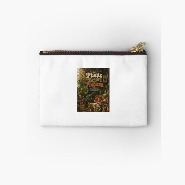Item preview, Plants Before Problems Retro Botanical Wall Art designed and sold by TheGiggleGrid.