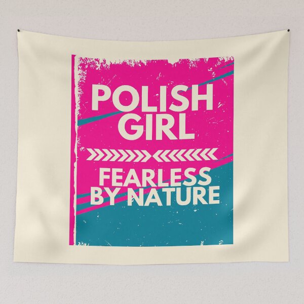 Item preview, Polish Girl – Fearless by Nature - Proud Polish Girl Graphic designed and sold by icreativestudio.