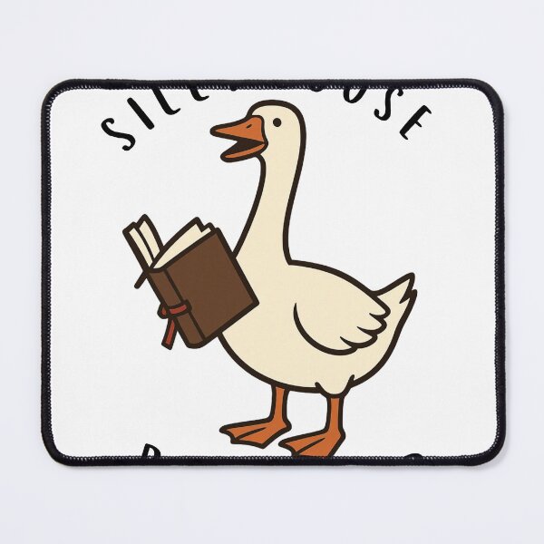 Item preview, Silly Goose Book Club designed and sold by Bookish Blossom.