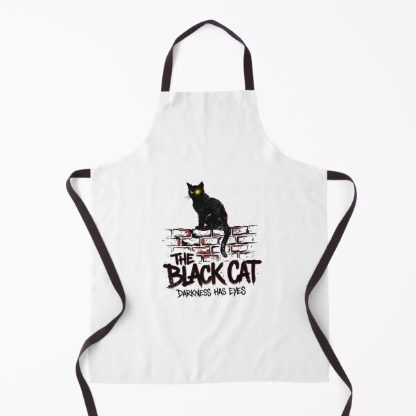 Item preview, Edgar Allan Poe The Black Cat Darkness Has Eyes designed and sold by Fenay Designs.
