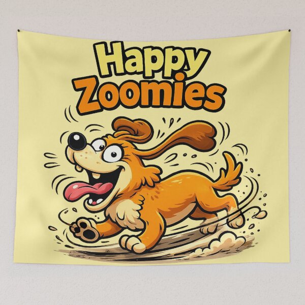 Item preview, Happy Zoomies designed and sold by UnicornDreamers.