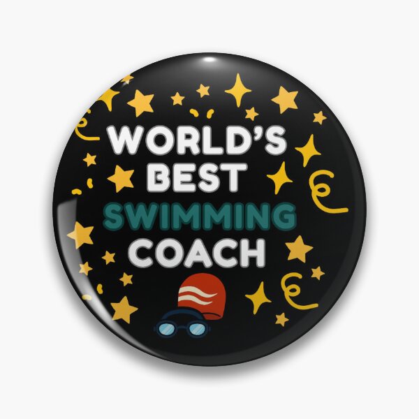 Item preview, World’s Best Swimming Coach designed and sold by DixieGirlStudio.