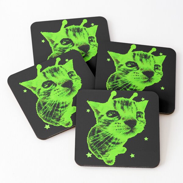 Item preview, Alien Cat Lover Feline Extraterrestrial designed and sold by SanTiOmal.