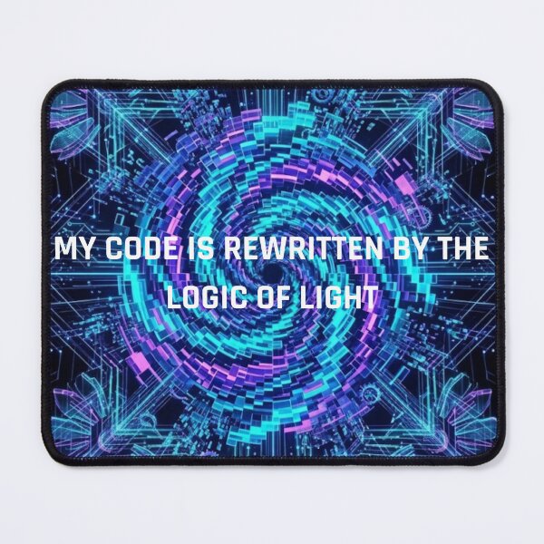 Item preview, Data Core Matrix: Logic of Light Cyber Abstract designed and sold by CalmFrameArt.
