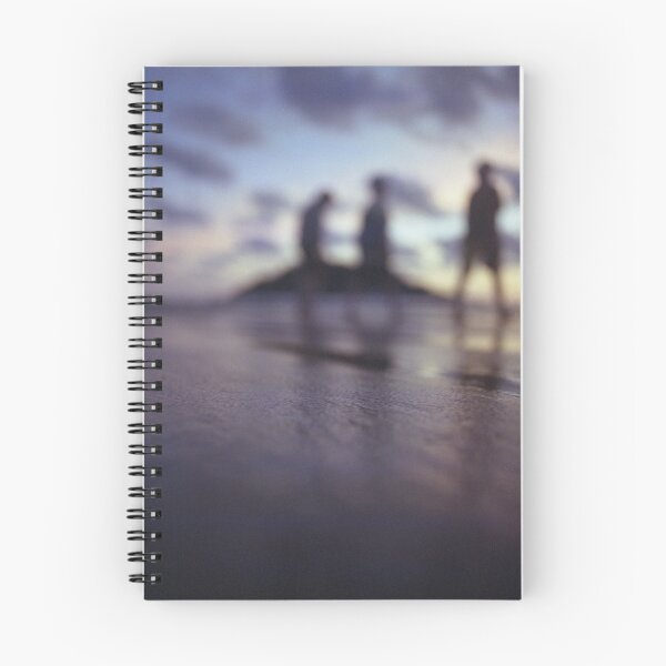 Item preview, Chillout silhouette of people walking on beach dusk sunset evening sky Hasselblad medium format film analogue photo designed and sold by edwardolive.