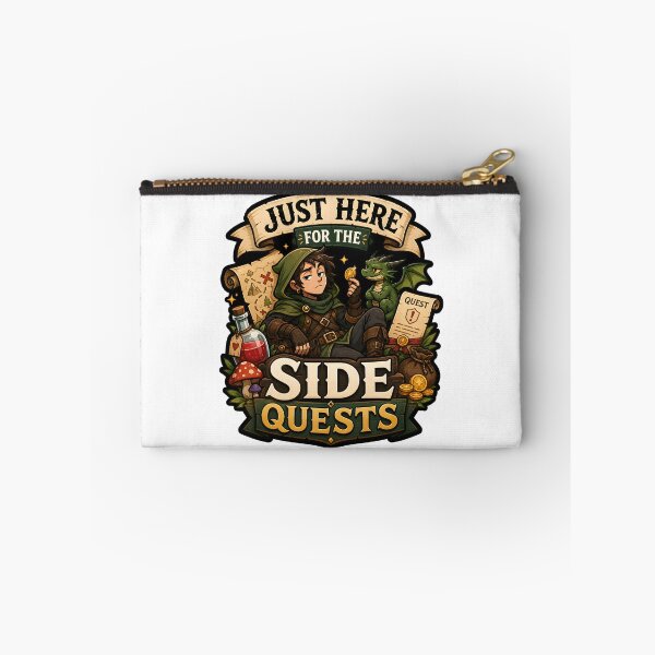 Item preview, Just Here for the Side Quests designed and sold by aistrokeofart.