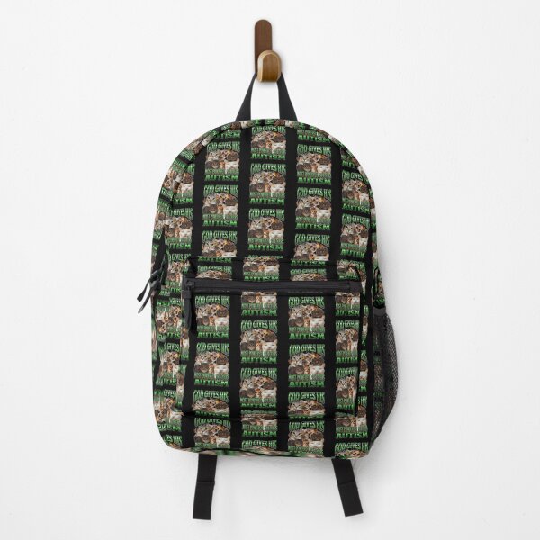 Item preview, God Gives His Most Powerful Soldiers Autism Awareness Support Cat Lovers designed and sold by SanTiOmal.