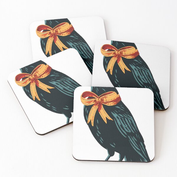 Item preview, Stitched Ribbon Crow designed and sold by pumsquare.