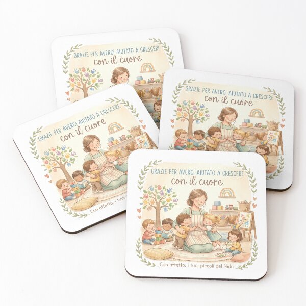 Item preview, THANK YOU TEACHER | Daycare Educator Gift - Cute Nursery Art designed and sold by QuasiBoss.