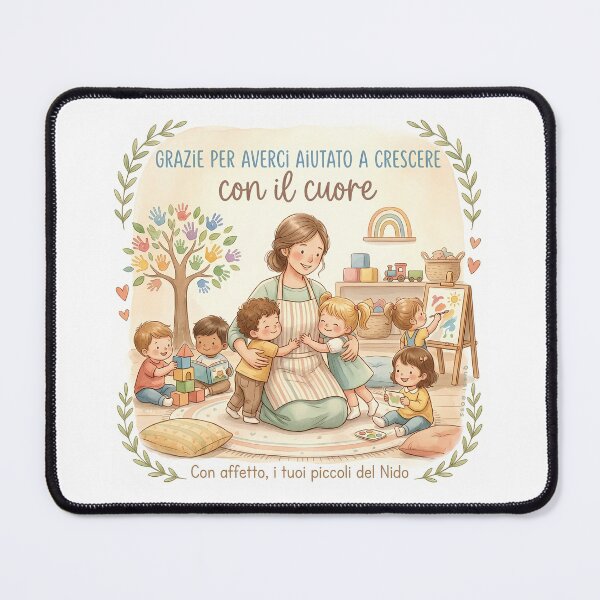 Item preview, THANK YOU TEACHER | Daycare Educator Gift - Cute Nursery Art designed and sold by QuasiBoss.