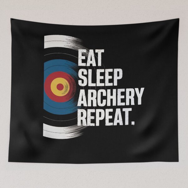 Item preview, Eat Sleep Archery Repeat designed and sold by SiarheiYur.