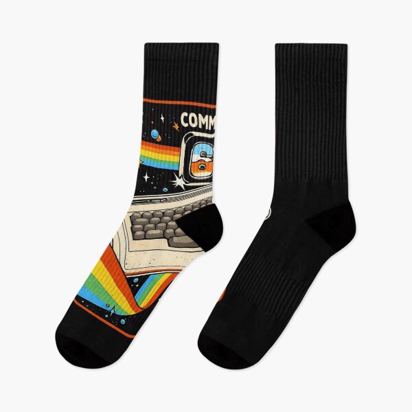 Item preview, Retro Rainbow Vintage Computer Gaming Design designed and sold by ZEtexaxe.