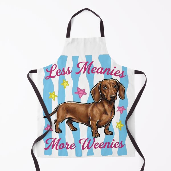 Item preview, Less Meanies More Weenies Striped Dachshund Funny Dog Mom designed and sold by VGAfanatic.