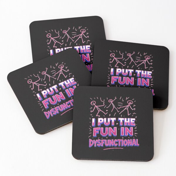 Item preview, I Put the Fun in Dysfunctional Funny Teacher Shirt designed and sold by PixelQ.