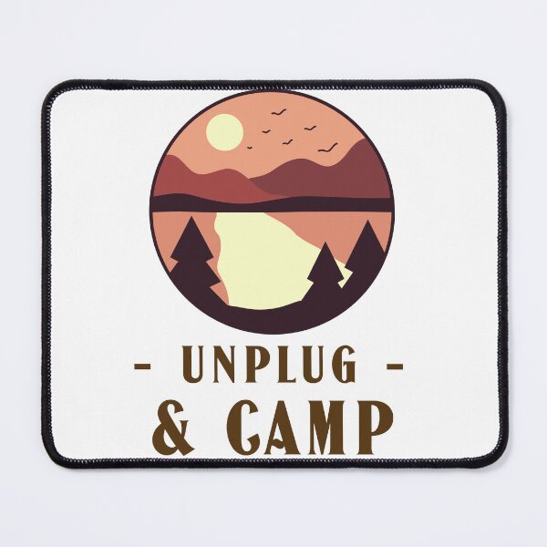 Item preview, Unplug & Camp Cozy Retreat Camping designed and sold by OLIVETEES.