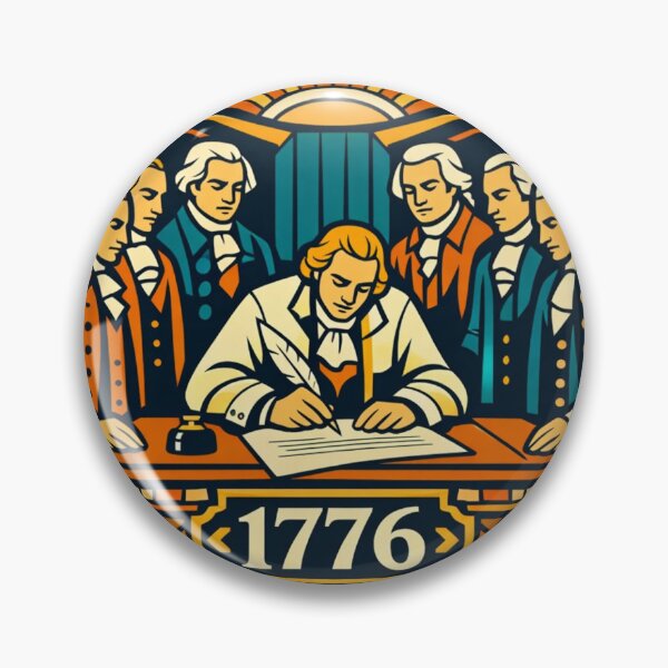 Item preview, Retro 1776 American Revolution Art Bold Vintage Patriotic Graphic designed and sold by FIREDesignsPOD.