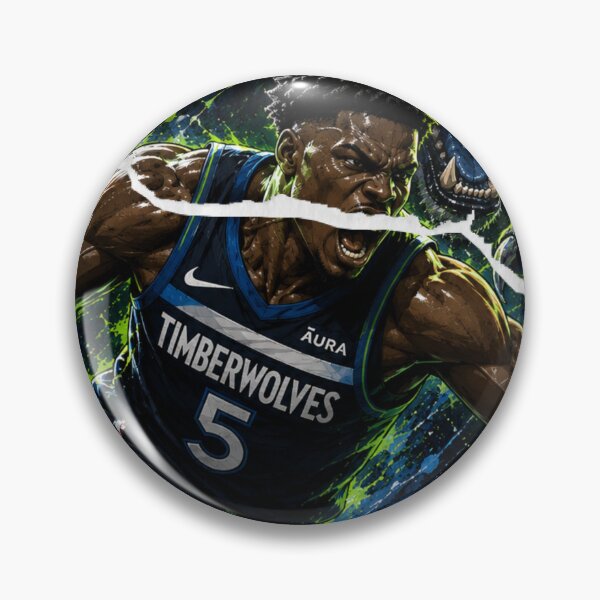 Item preview, Aggressive Timberwolves Mascot Design designed and sold by Pandora´s Box.