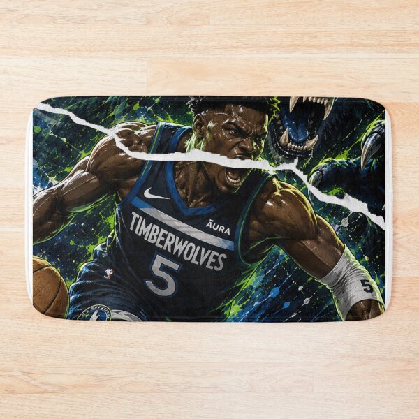 Item preview, Aggressive Timberwolves Mascot Design designed and sold by Pandora´s Box.