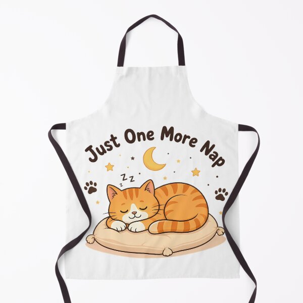 Item preview, Just One More Nap | Cute Sleeping Orange Cat Lover designed and sold by ArtistryPulse90.