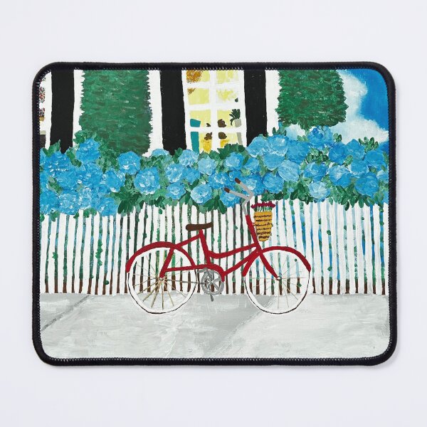 Item preview, Bicycle and Hydrangeas designed and sold by ChristiGames.