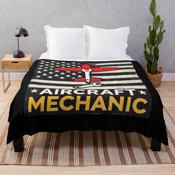 Item preview, Aircraft Mechanic Flag designed and sold by SiarheiYur.
