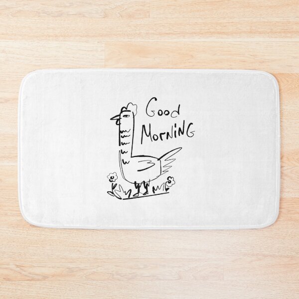Item preview, Good Morning Silly Chicken Doodle designed and sold by NayaChu.