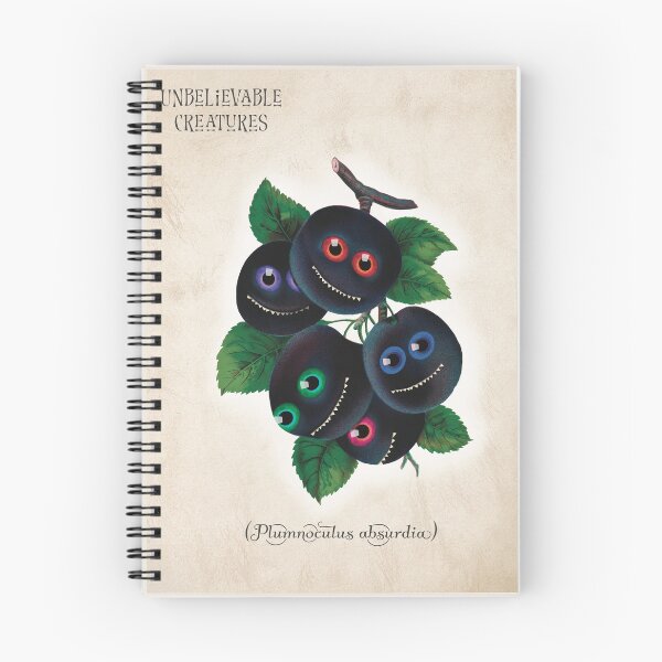 Item preview, Plumnoculus Absurdia | Creepy Cute Plum Collage Creature designed and sold by Becky-Poppins.