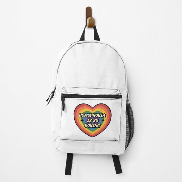 Item preview, Homophobia Is So Boring Rainbow Heart designed and sold by Anne97s.