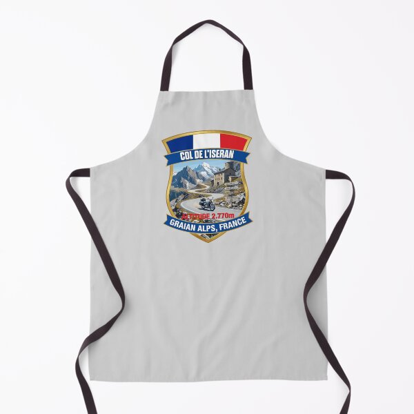 Item preview, Col de L'Iseran France Motorcycle Sticker TShirt 04 designed and sold by OuterShellUK.