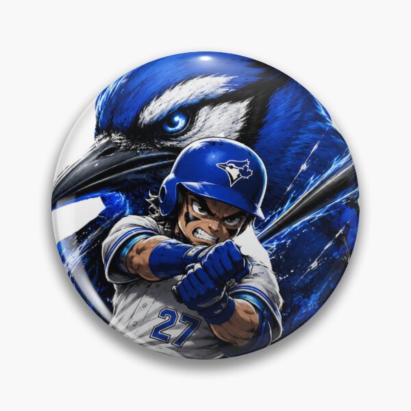 Item preview,  Furious Blue Jay Baseball Mascot Design | Toronto Bird Power designed and sold by Pandora´s Box.