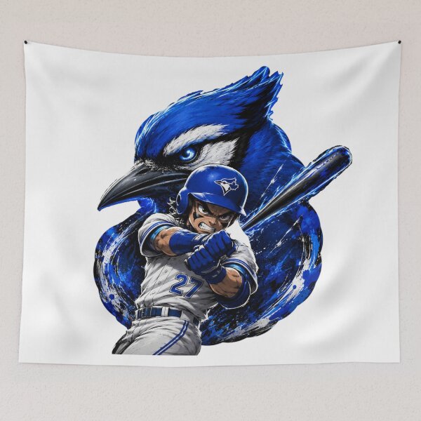 Item preview,  Furious Blue Jay Baseball Mascot Design | Toronto Bird Power designed and sold by Pandora´s Box.