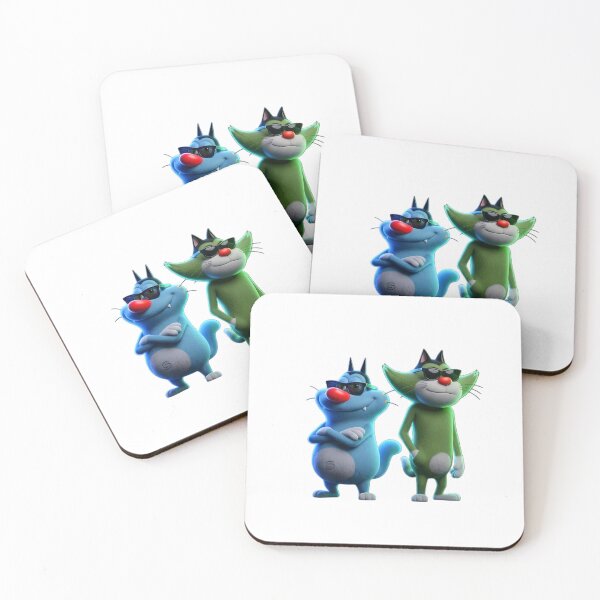 Item preview, ? Cool Cartoon Cat Duo Sticker PNG | Funny Animated Cat Friends Decal | Kawaii Transparent Sticker Design designed and sold by ashwin131.