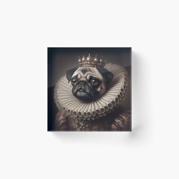 Item preview, Royal dog with classic outfits - Realistic art designed and sold by davidromapixel.