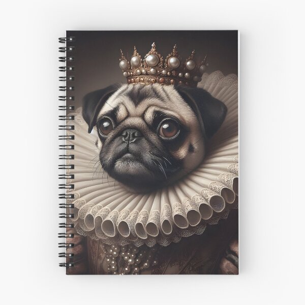 Item preview, Royal dog with classic outfits - Realistic art designed and sold by davidromapixel.