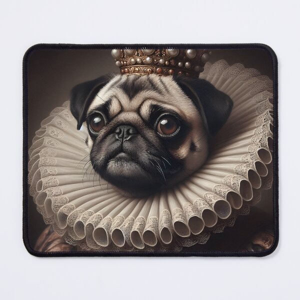 Item preview, Royal dog with classic outfits - Realistic art designed and sold by davidromapixel.