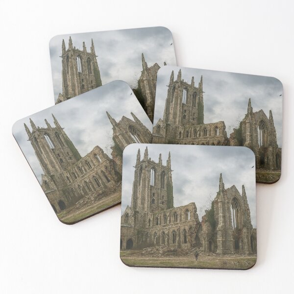 Item preview, Ruined Gothic Cathedral in Post-Apocalyptic Landscape designed and sold by James DeFazio.