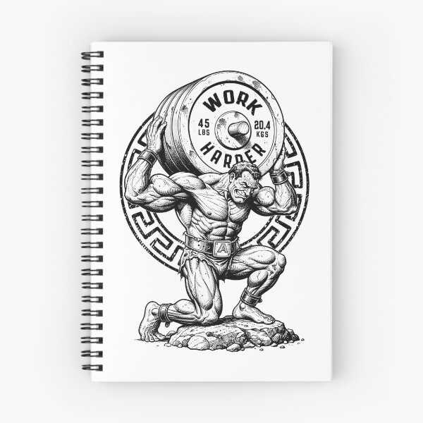 Item preview, Bodybuilder Greek God Gym Work Harder Funny Workout Muscle designed and sold by GrandeDuc.