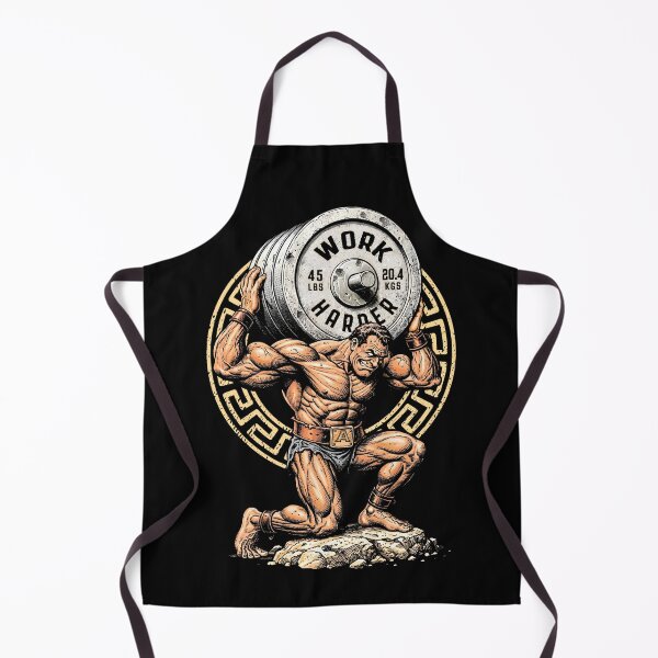Item preview, Bodybuilder Greek God Gym Work Harder Funny Workout Muscle designed and sold by GrandeDuc.