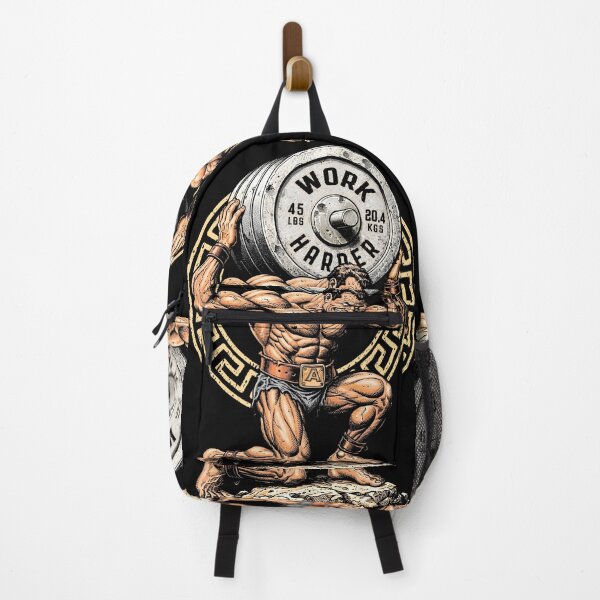 Item preview, Bodybuilder Greek God Gym Work Harder Funny Workout Muscle designed and sold by GrandeDuc.