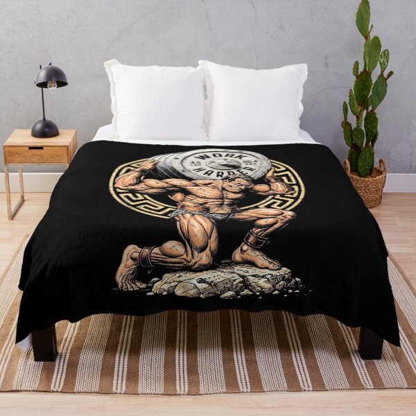 Item preview, Bodybuilder Greek God Gym Work Harder Funny Workout Muscle designed and sold by GrandeDuc.