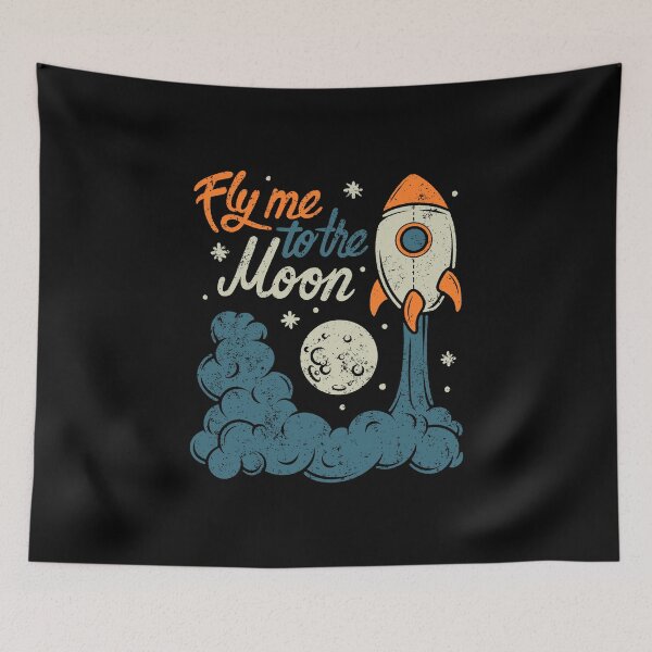Item preview, Fly me to the moon designed and sold by Yes To All.