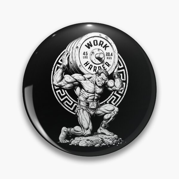 Item preview, Bodybuilder Greek God Gym Work Harder Funny Workout Muscle designed and sold by GrandeDuc.