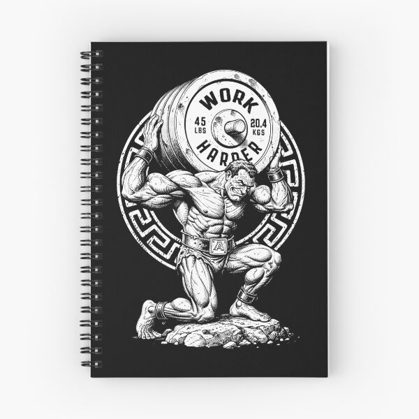 Item preview, Bodybuilder Greek God Gym Work Harder Funny Workout Muscle designed and sold by GrandeDuc.
