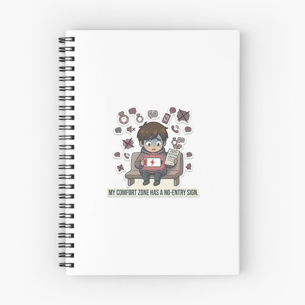 Item preview, My Comfort Zone Has A No Entry Sign designed and sold by IntrovertEngineer11.