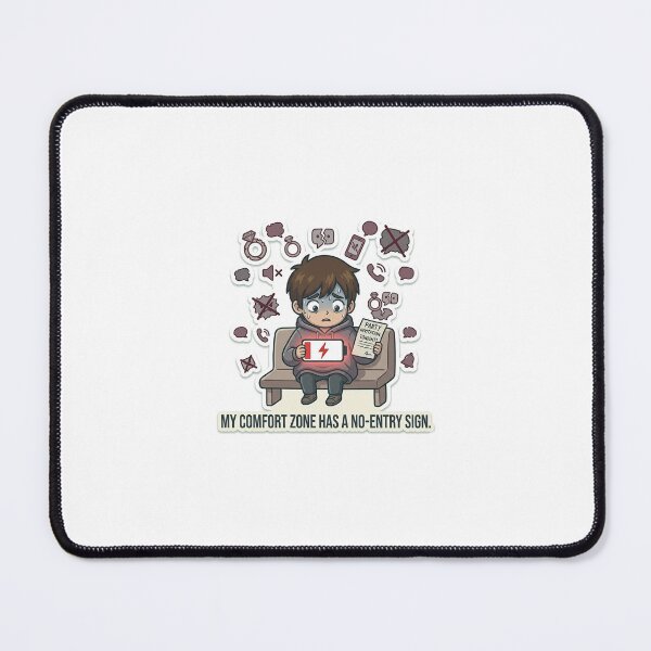 Item preview, My Comfort Zone Has A No Entry Sign designed and sold by IntrovertEngineer11.