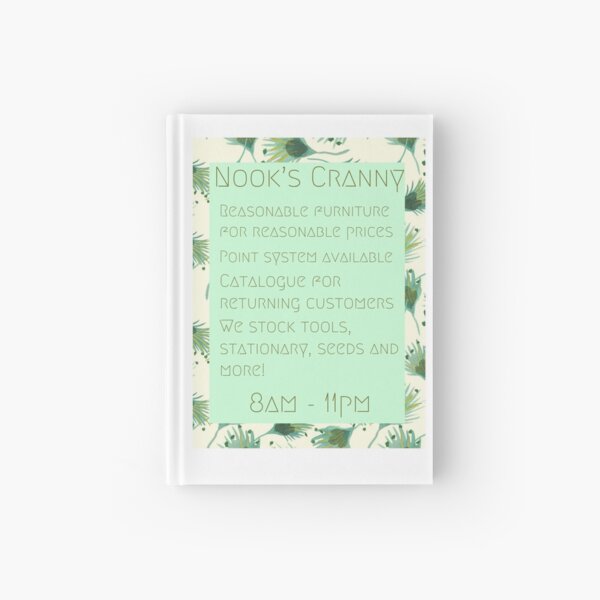 Nook’s cranny Hardcover Journal