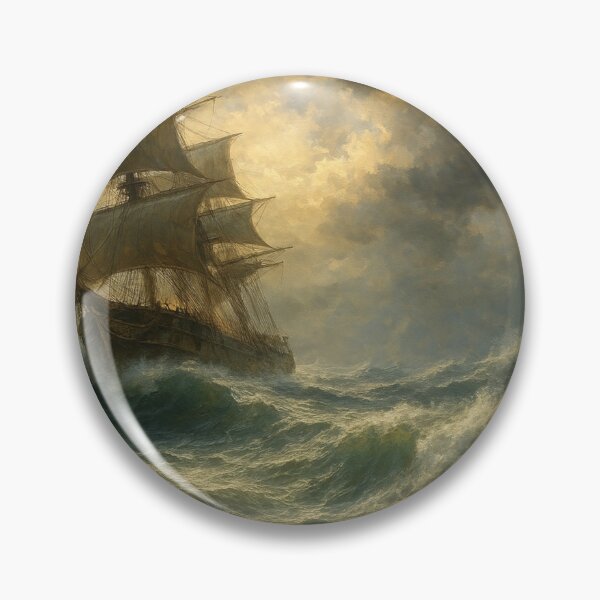 Item preview, Stormy Sea with Sailing Ship designed and sold by James DeFazio.